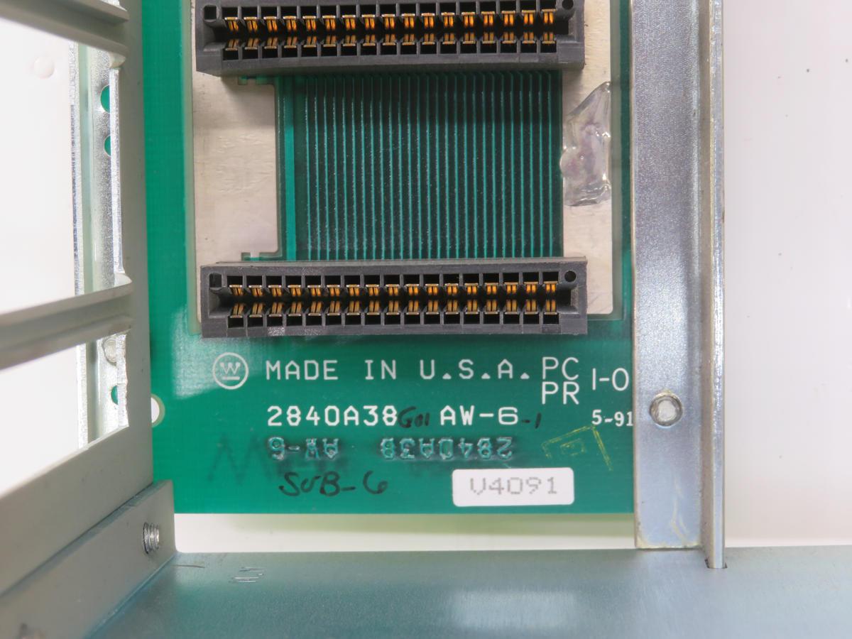 Westinghouse #2840A38G01, 12-Slot Rack Chassis Module