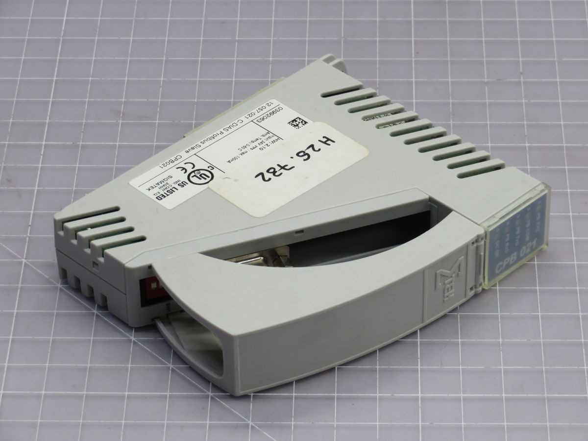 Sigmatek #12-057-021, PLC, 64 B I/O Data, 24V DC In, 100 mA, 9-Pin D-Sub