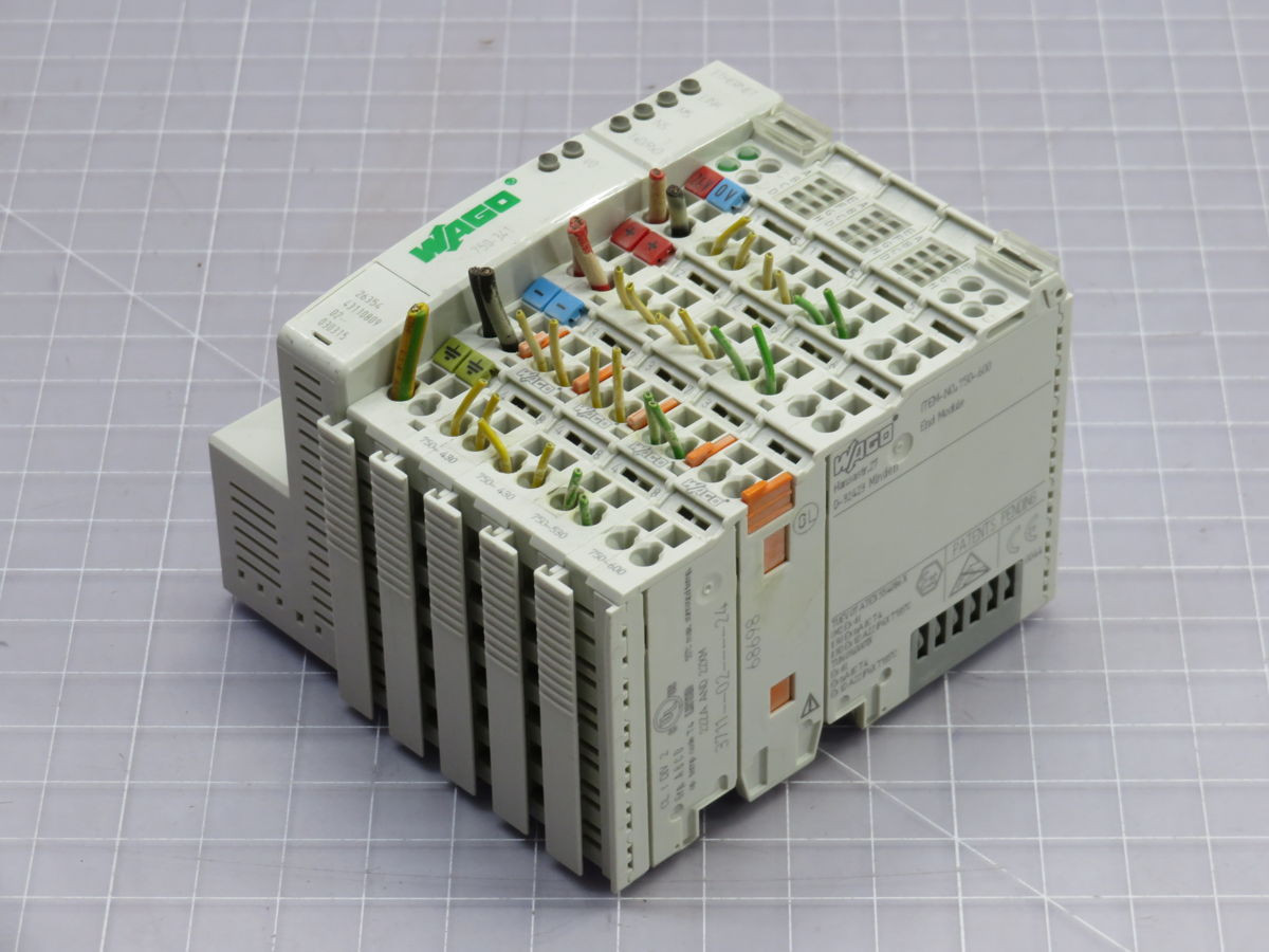 Wago #750-341, Ethernet Tcp IP Fieldbus Coupler
