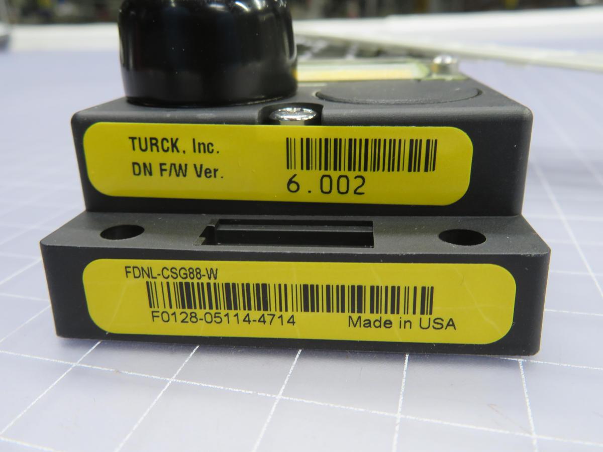 Turck #FDNL-CSG88-W, Devicenet