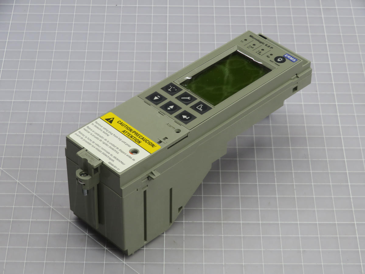 Schneider #47059, Micrologic Control Unit, 3/4-POLE, 50/60HZ AC, 20-MIN Thermal Mem, Digital Disp