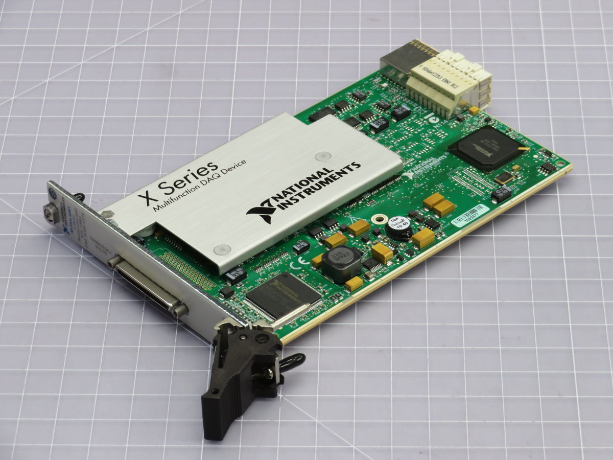 National Instruments #781055-01, IO, 3U PXI, 16 Ai, 16B Res, 2 Ao, 16B Res, 24 Dio, 2X 32B C/T