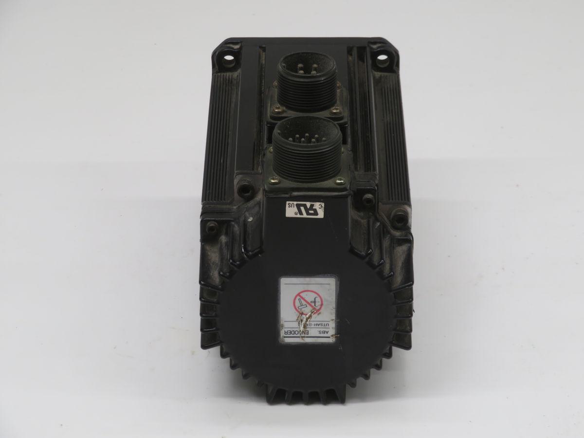 2 kW Yaskawa #SGMSH-20A2A21, AC Servo Motor, 3000 RPM, IP67, with brake