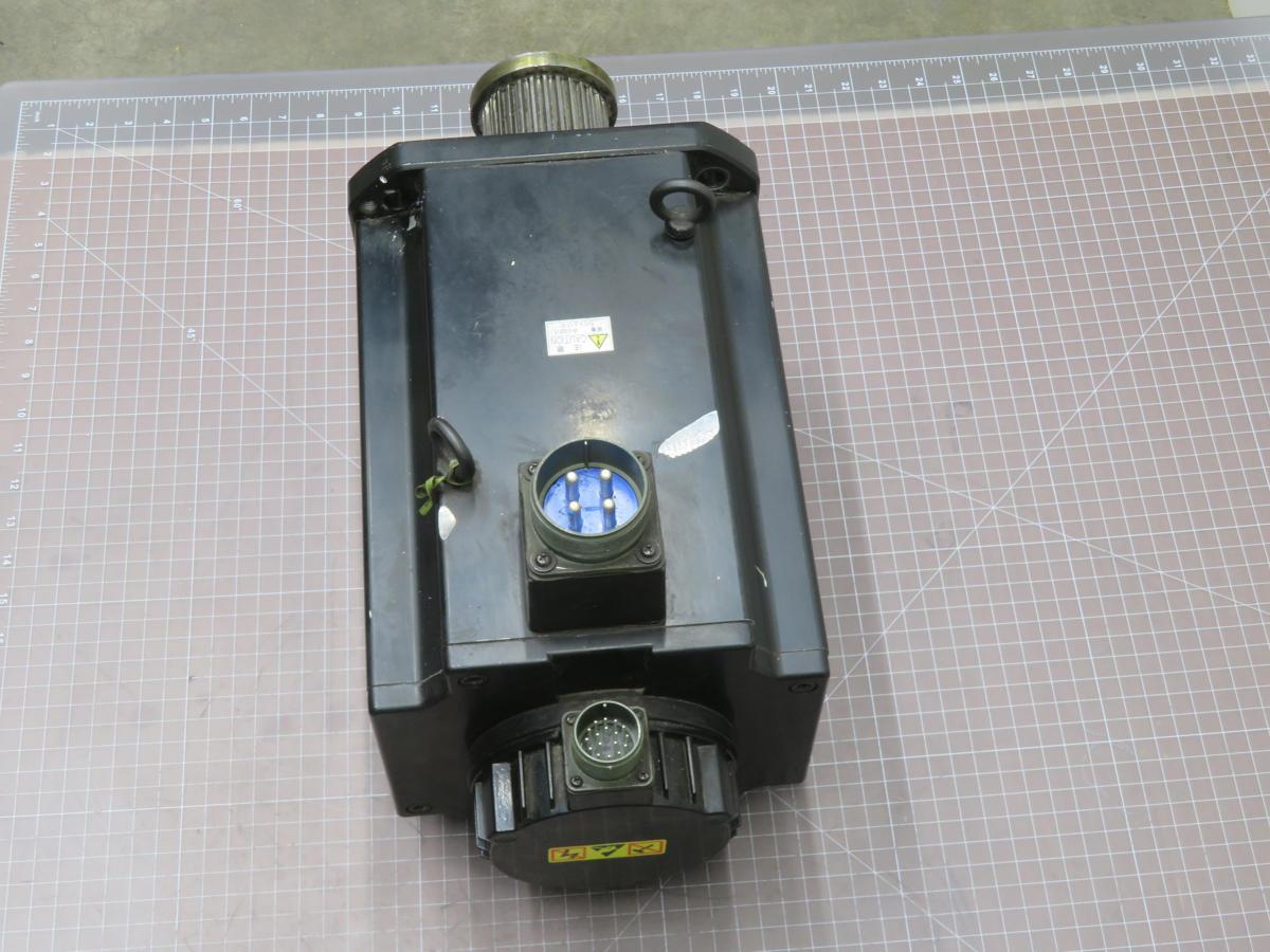 11 kW Sanyo Denki #P60B2211KVXV22, AC Servo Motor, 70.0 Nm