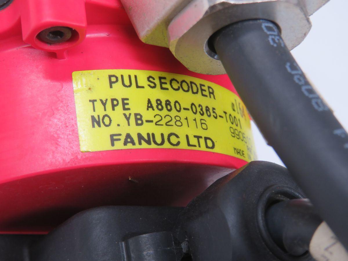 0.75 kW Fanuc #A1/3000, AC Servo Motor, 3000 RPM, 2.39 Nm, 90 Volts (2 available)