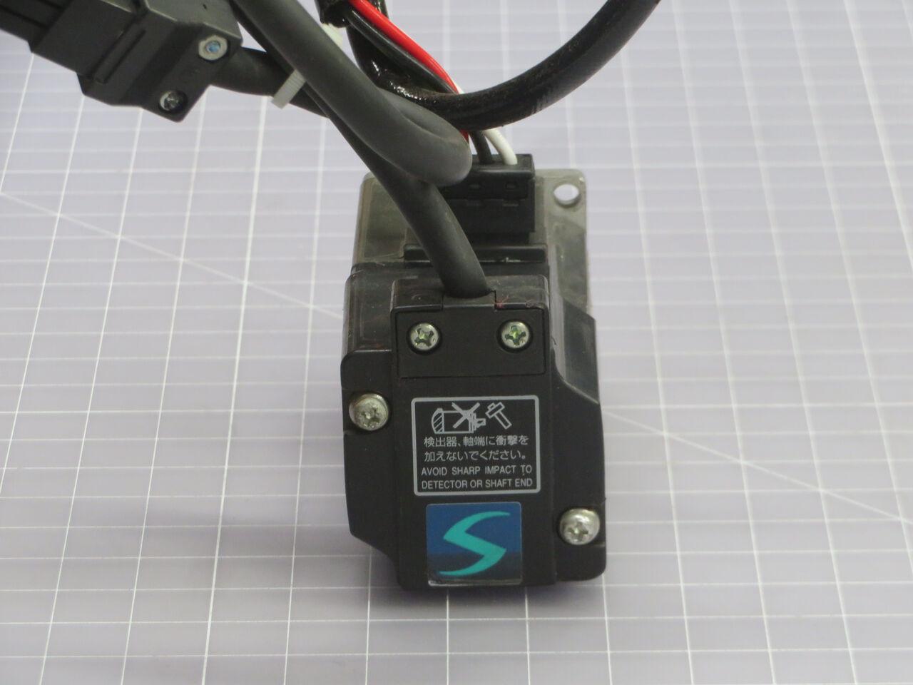 0.1 kW Mitsubishi #HC-MFS13G1, AC Servo Motor, 3000 RPM, 105 Volts