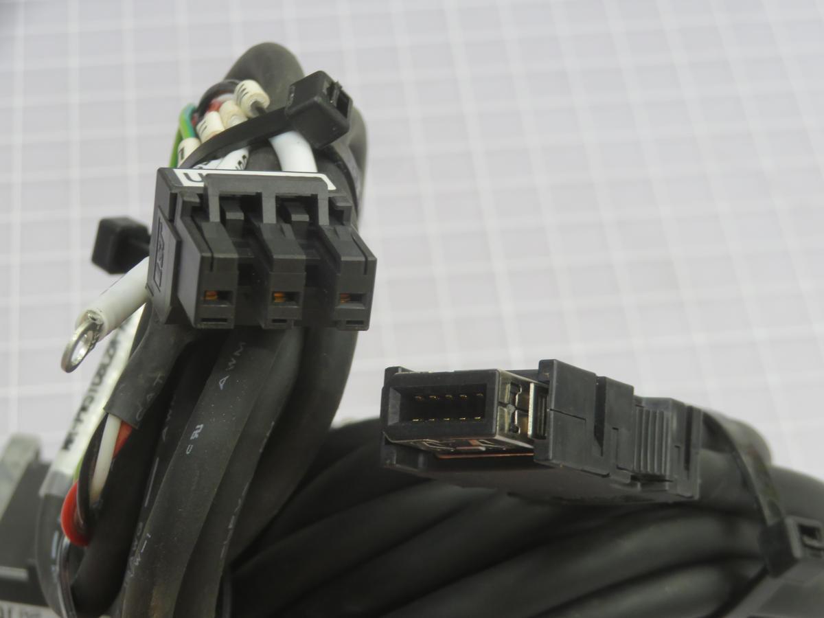 0.05 kW Mitsubishi #HG-MR053, AC Servo Motor, 52 Volts