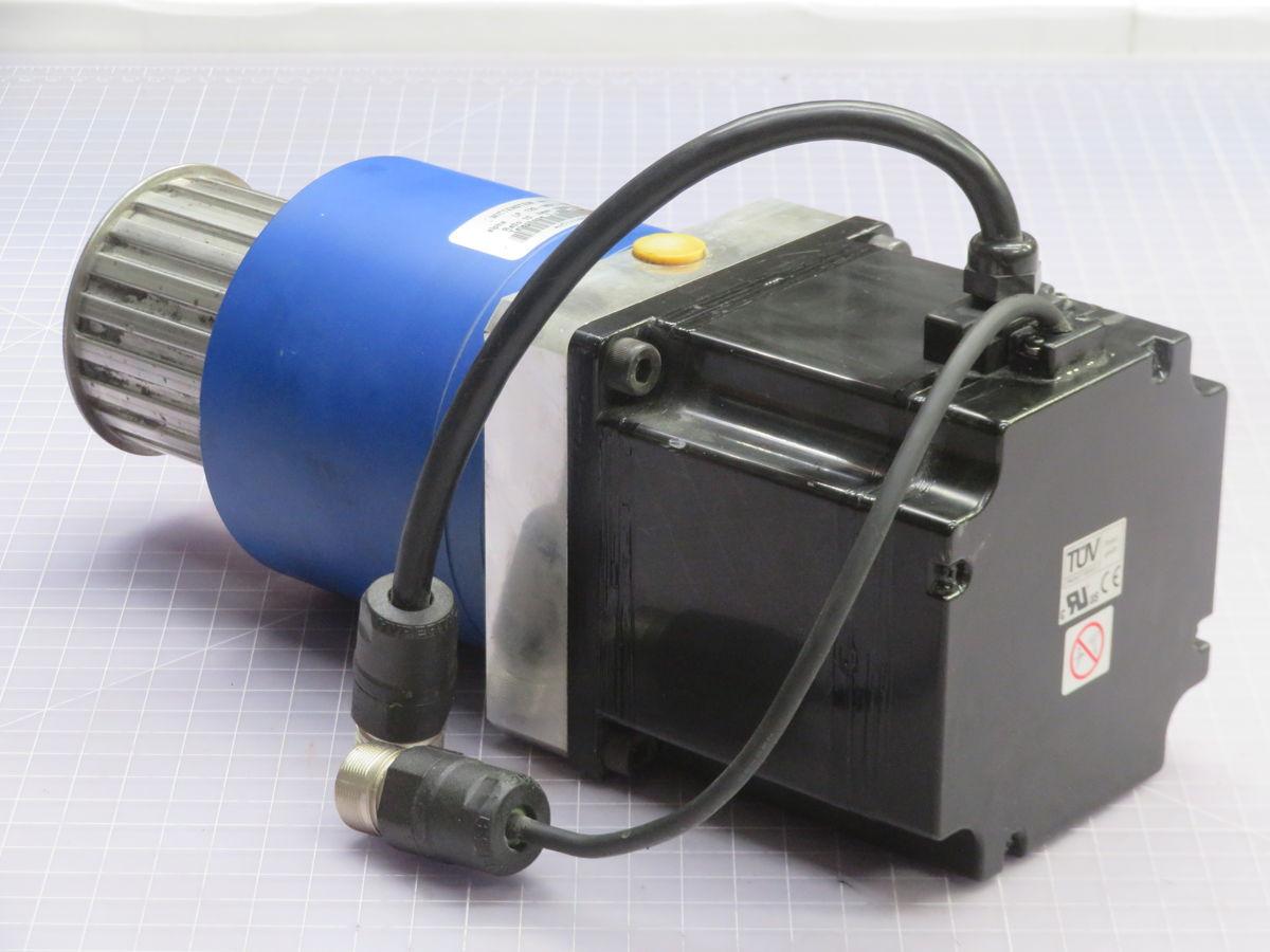 1.5 kW Yaskawa #SGMPH-15AAE41D, AC Servo Motor, 230 Volts, IP67