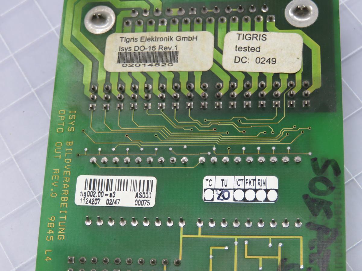Tigris #DO-16, Isys Circuit Board
