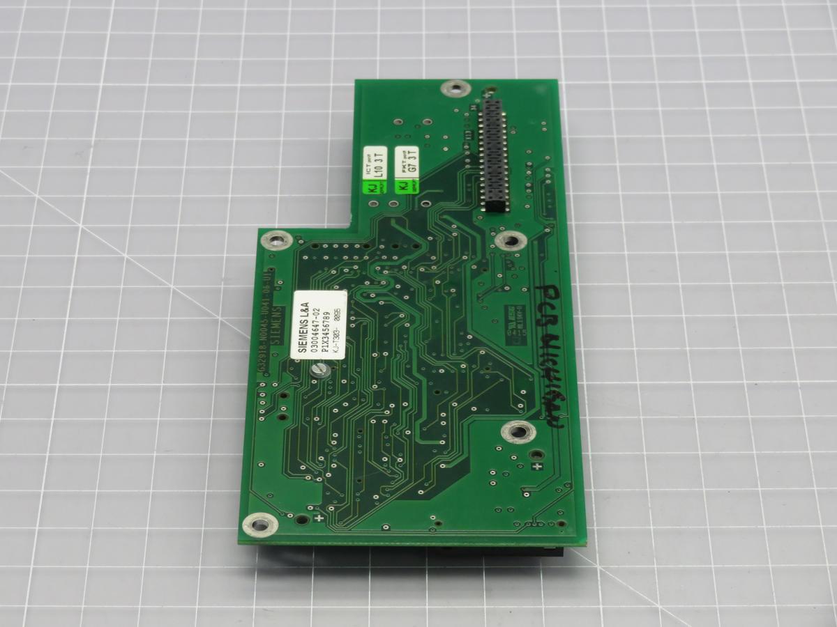 Siemens #G32918-N0045-U041-06-U1, Circuit Board