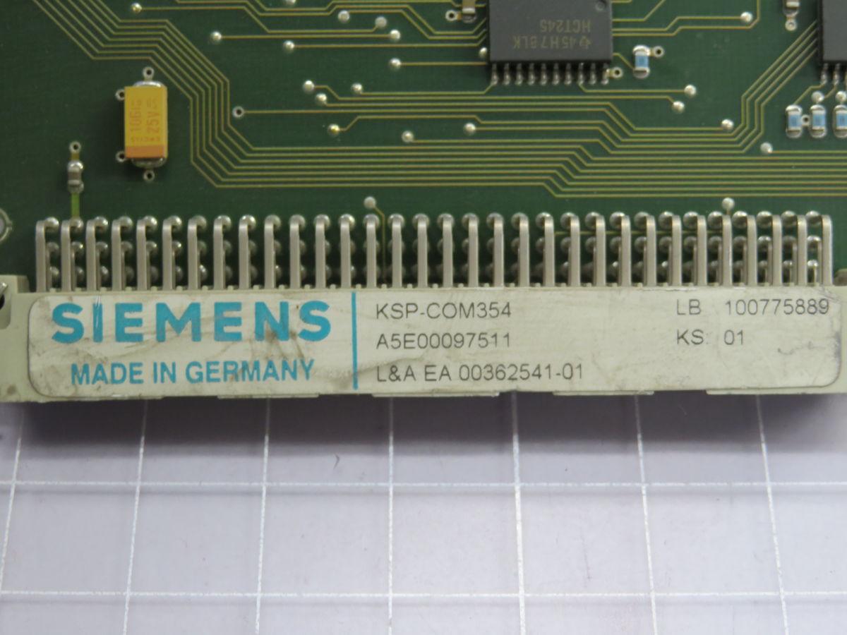 Siemens #KSP-COM354, Communication Board