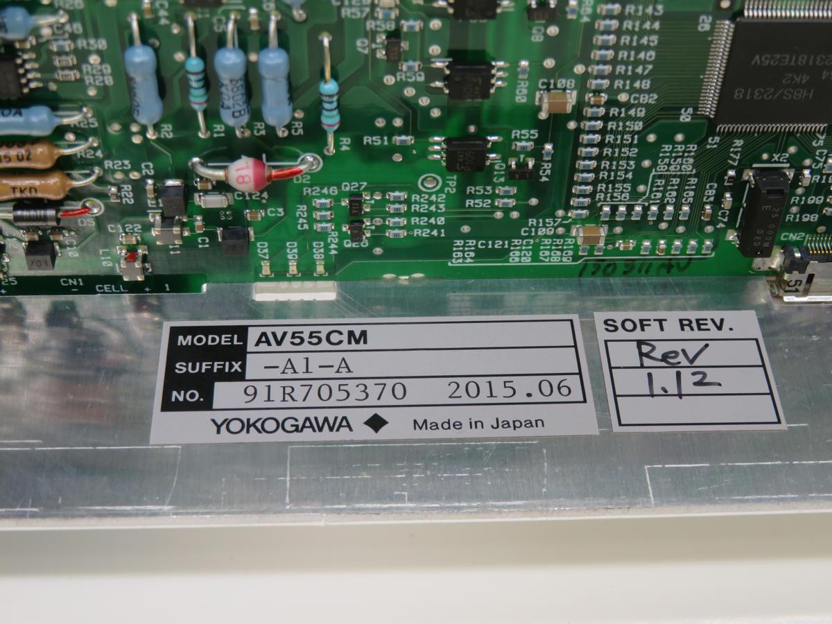 Yokogawa #AV55CM-A1-A, Channel Card