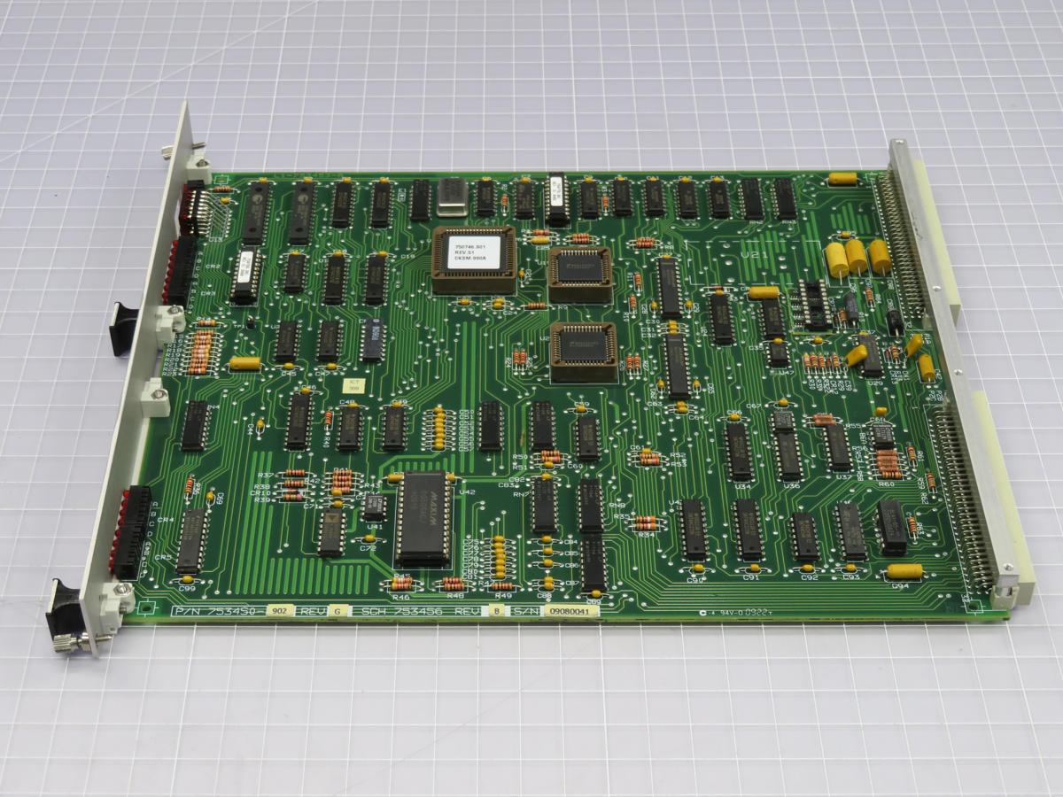 Siemens #753450-902, tarjeta de control RMS