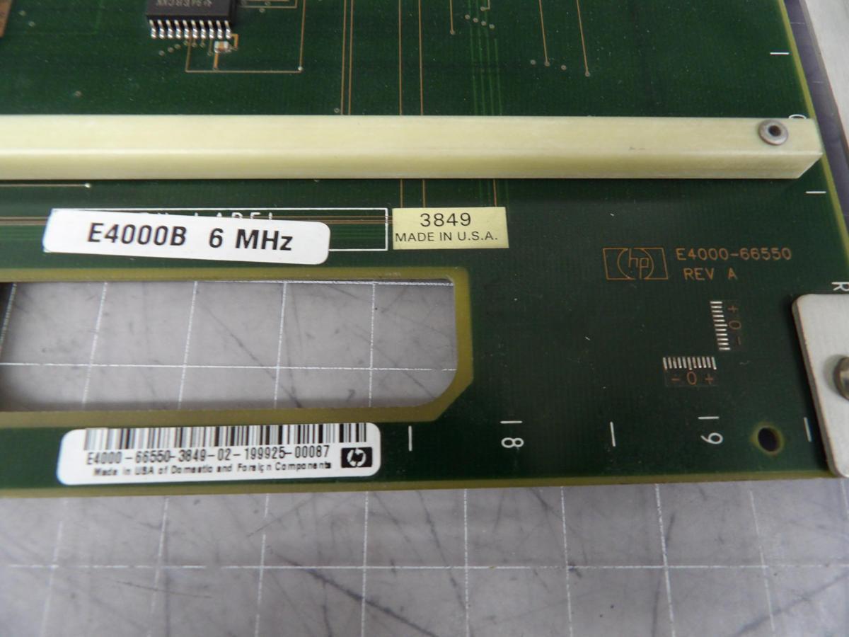 HP #E4000-66550, Circuit Boards, System Controller Function, A Revision, Component Reference (2 available)