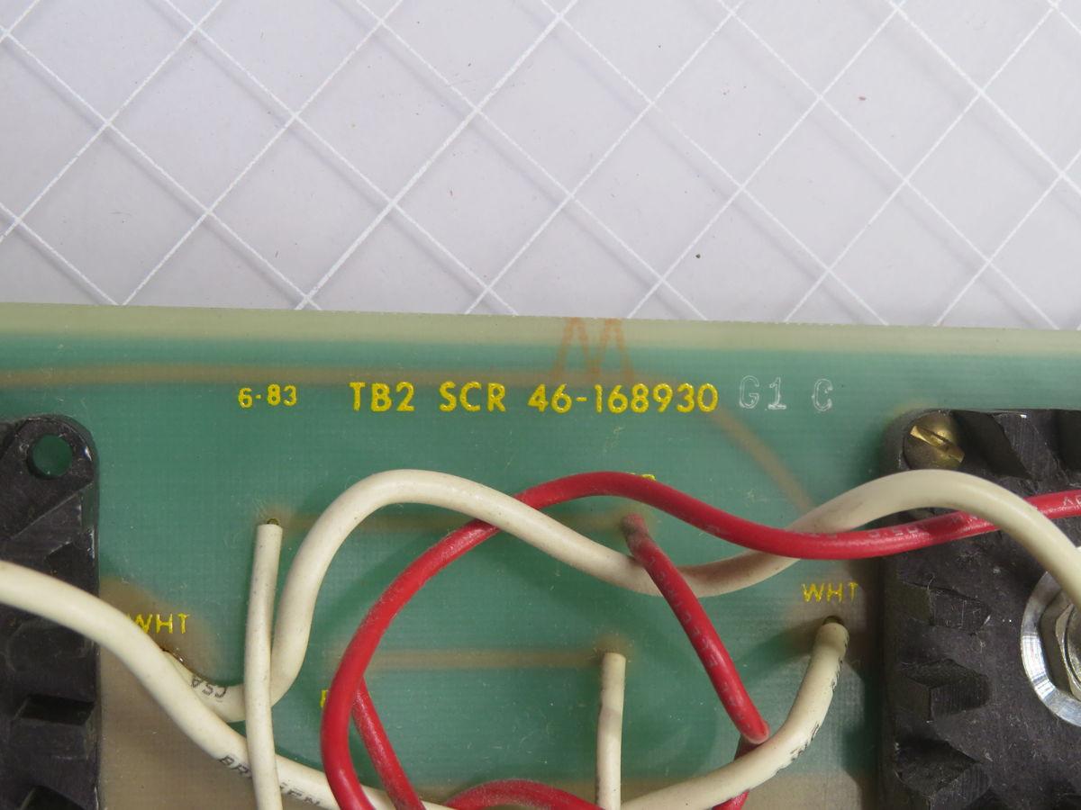 General Electric #46-168930, SCR Circuit Board