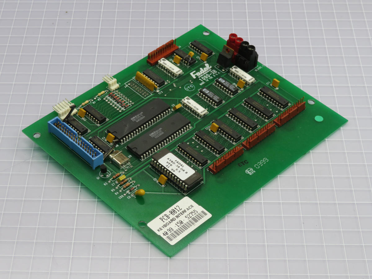 Fadal #1090-3B, Keyboard Interface Board