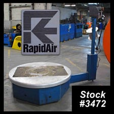 5000 lb. Rapid-Air #PMD 50, 8" width, 50" outside dimensions, 2005, #3472