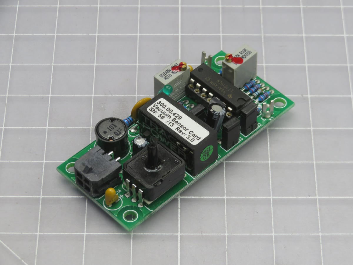 Infotech #180214, Vacuum Sensor Card