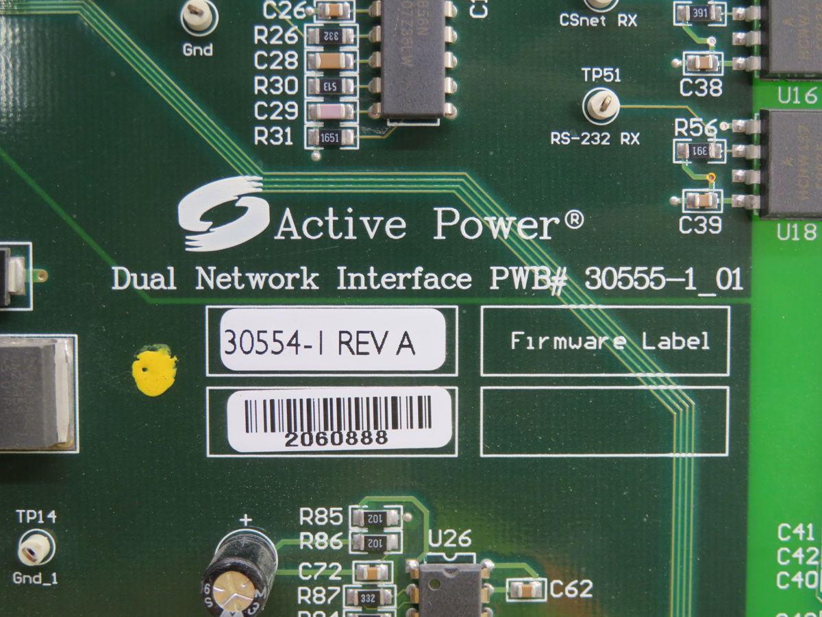 Active Power #30555-1_01, 30555-1 Dual Network Interface