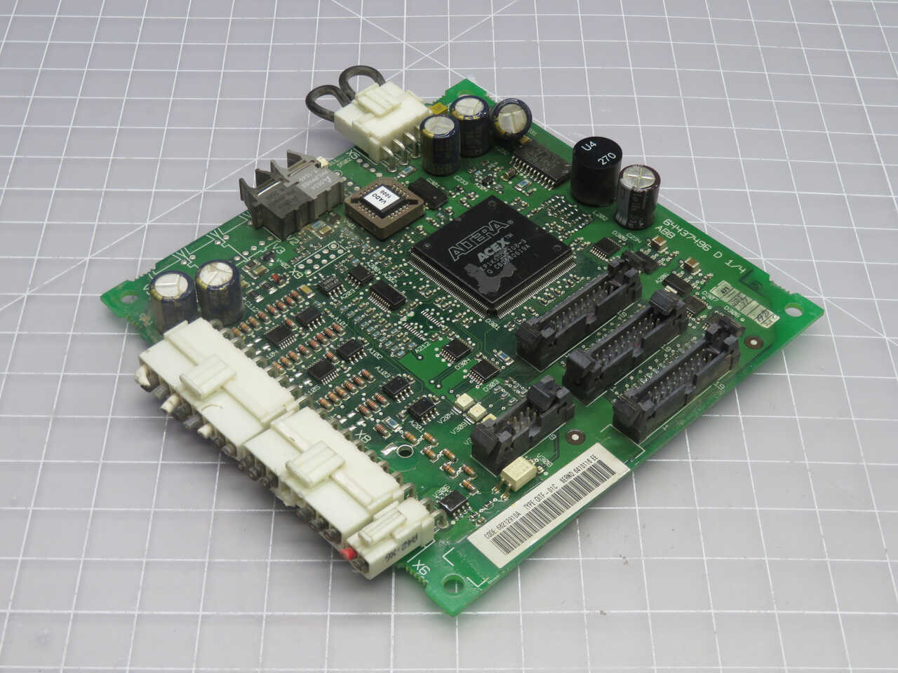 ABB #64437496, 1/4 Power Supply Board