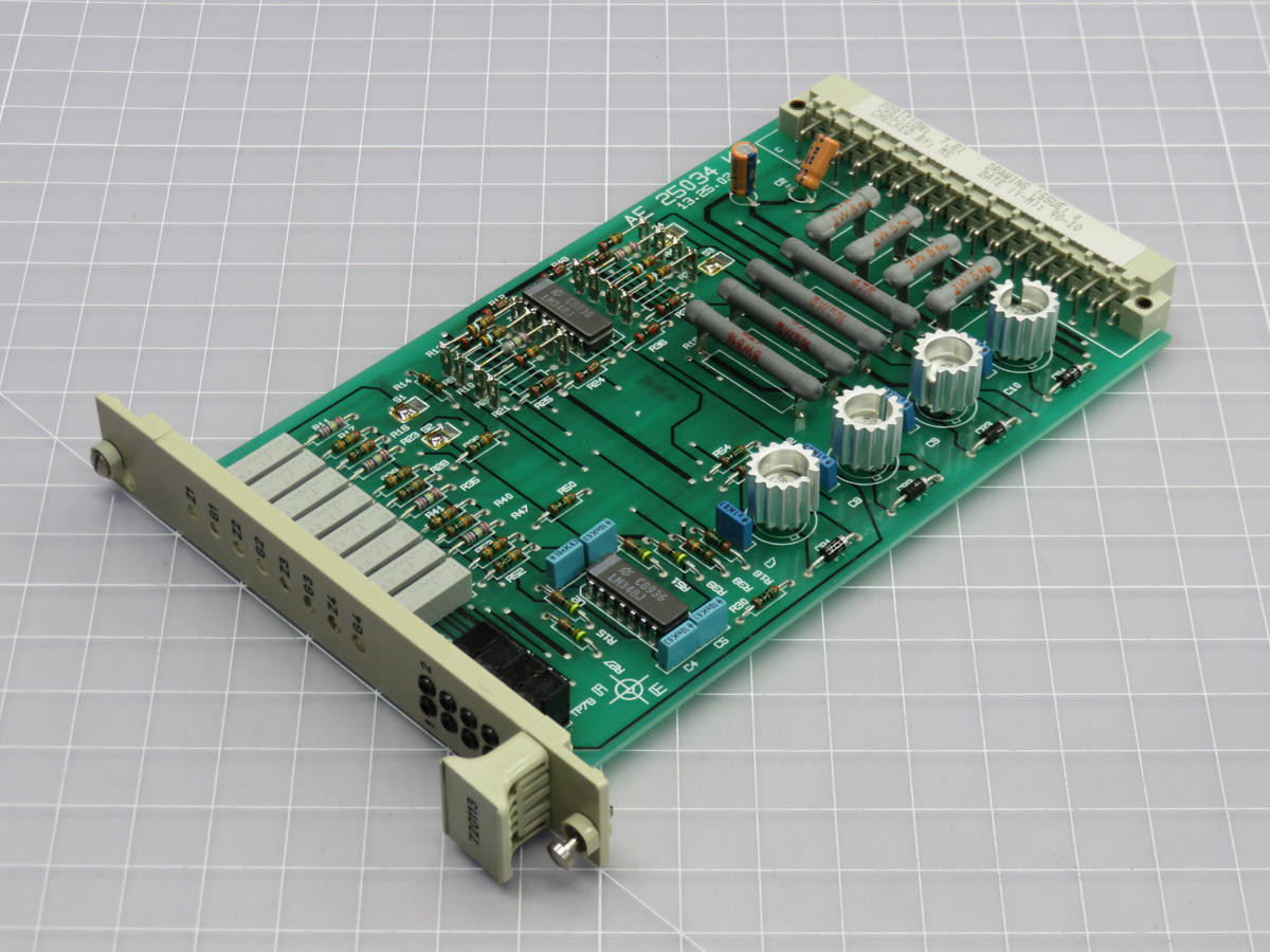 ABB #720113-1, U/I Converter PCB Circuit Board