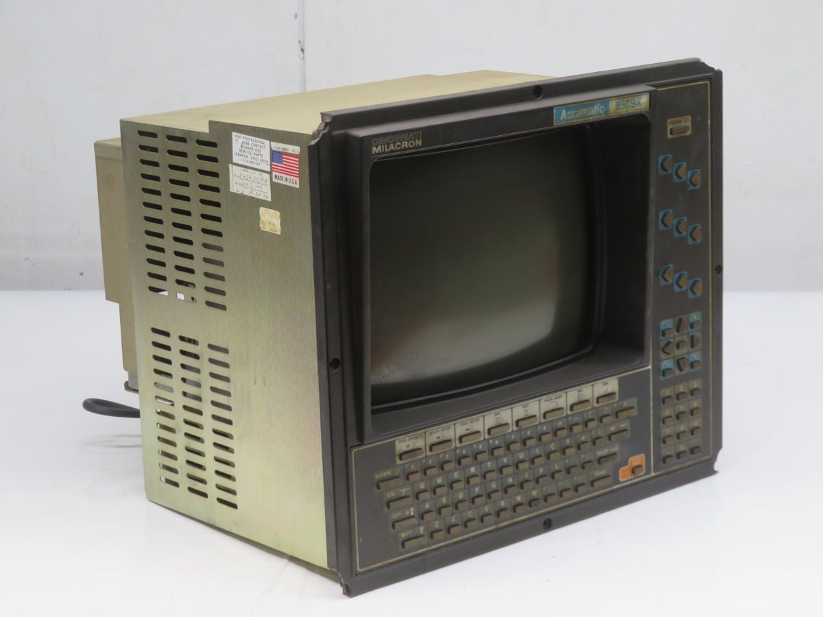 Cincinnati Milacron #850SX, Control Panels Interfaces, HMI, Multi-Axis