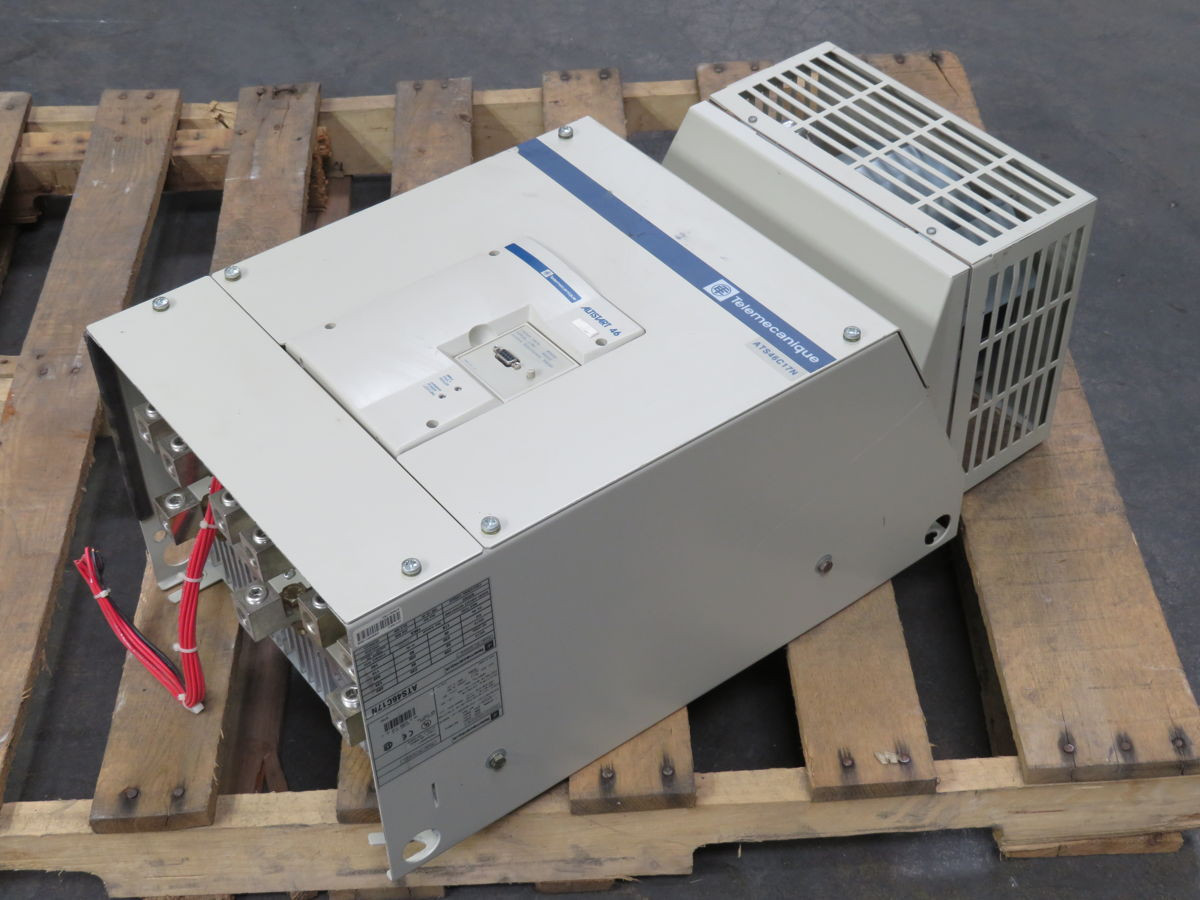 4-10 HP Telemecanique #ATS46C17N, Altistart 46 Soft Starter, 17 Amp, 208-500 Volts