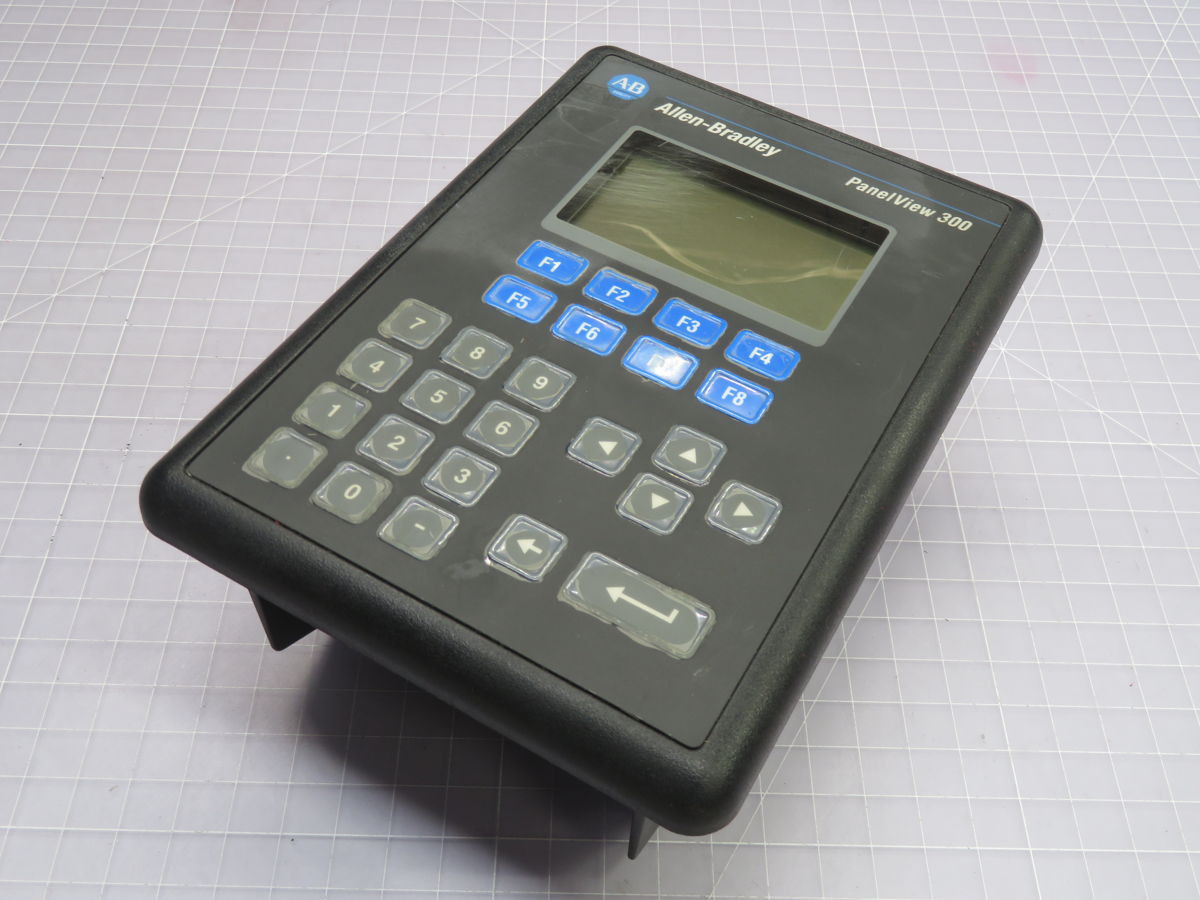 Allen-Bradley #2711-K3A2L1, 3.3 in Mono LCD, 128X64 Resolution, DH-485 Comm, 24VDC Power
