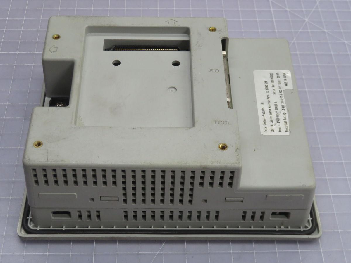 Total Control #QPK2D100S2P, Operator Interface, 5.7" LCD Screen, 24VDC Pwr, 2 RS-232/485 Ports