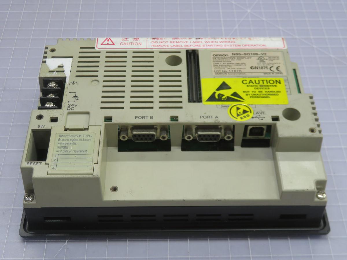 Omron #NS5-SQ10B-V2, Operator Interface