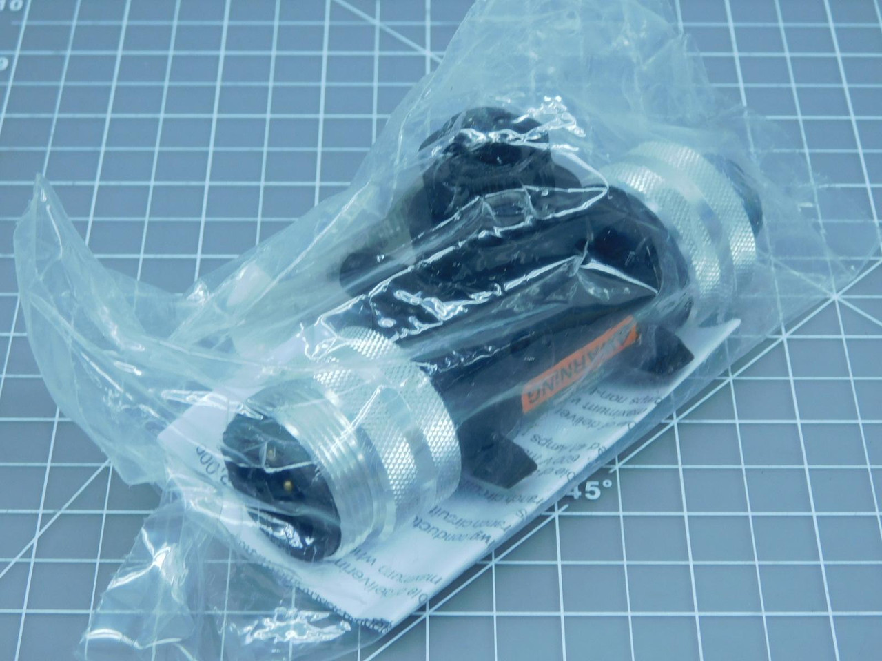 Molex #1300680106, Brad Connectivity Brad Power Tee Assembly Sk Qc 4P W/Mini Drop 14A, LOT of 20