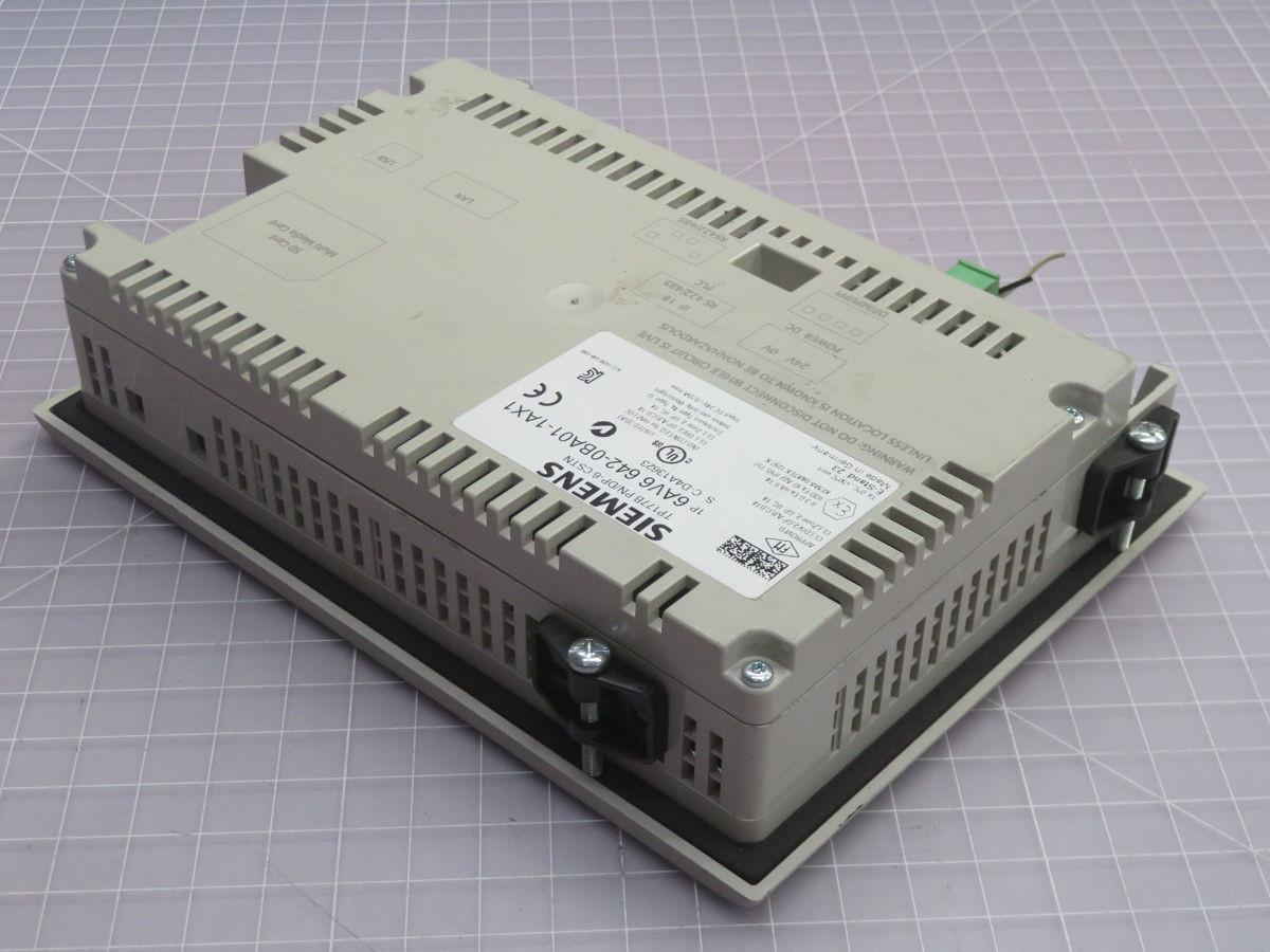 Siemens #6AV6-642-0BA01-1AX1, Operator Interface Display (2 available)