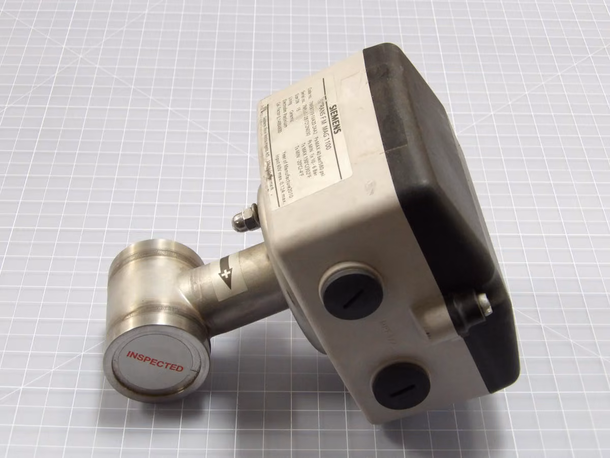 Siemens #7ME6110-1VA20-2AA2, Sitran Fm Mag 1100 Sitrans Fm Electromagnetic Flow Sensor 60V Max Size Dn