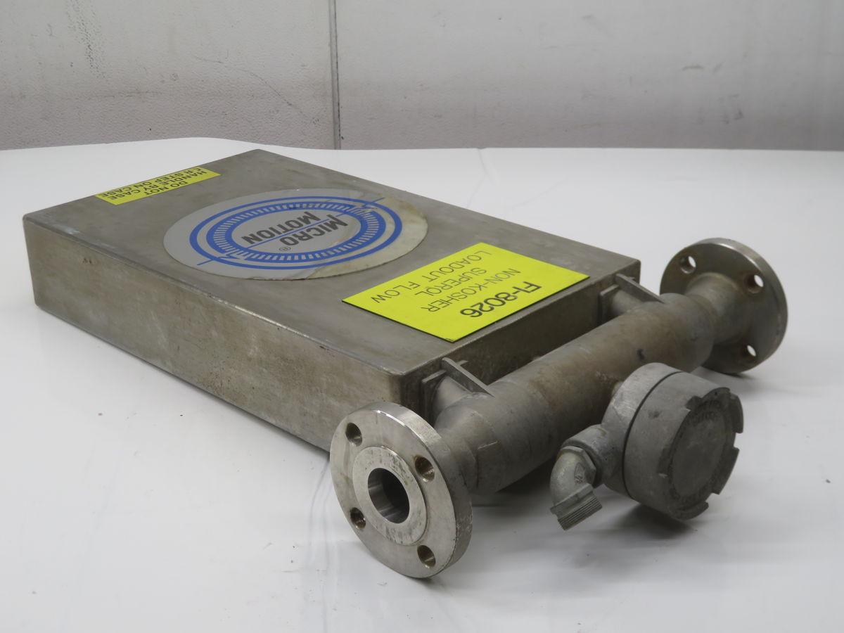 Micro Motion #FI-8026, Mass Flow Sensor Assy