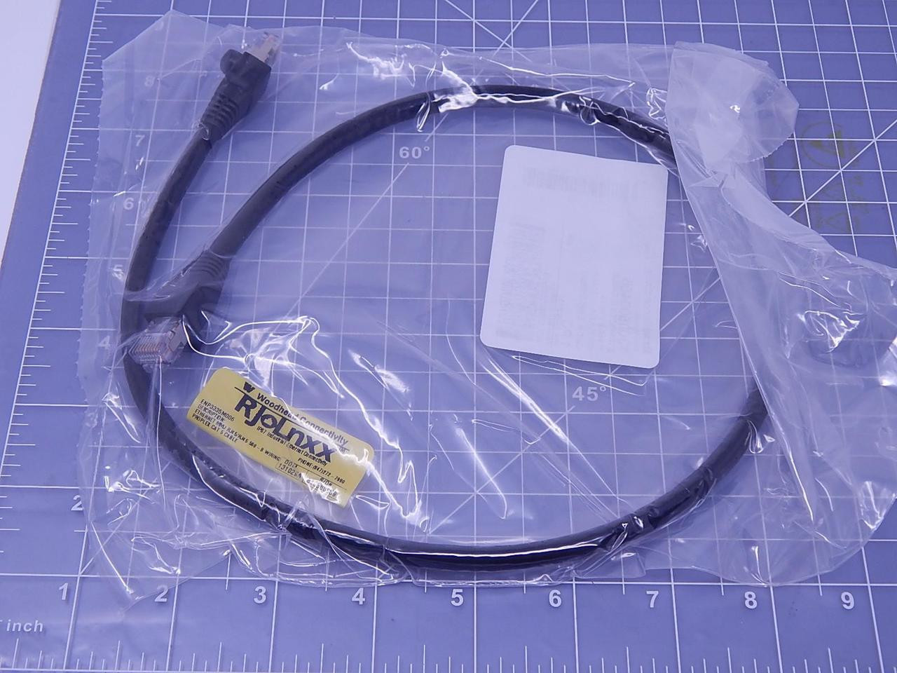 Molex #1300500456, Brad Connectivity Ethernet Male/Female Cable, LOT of 50