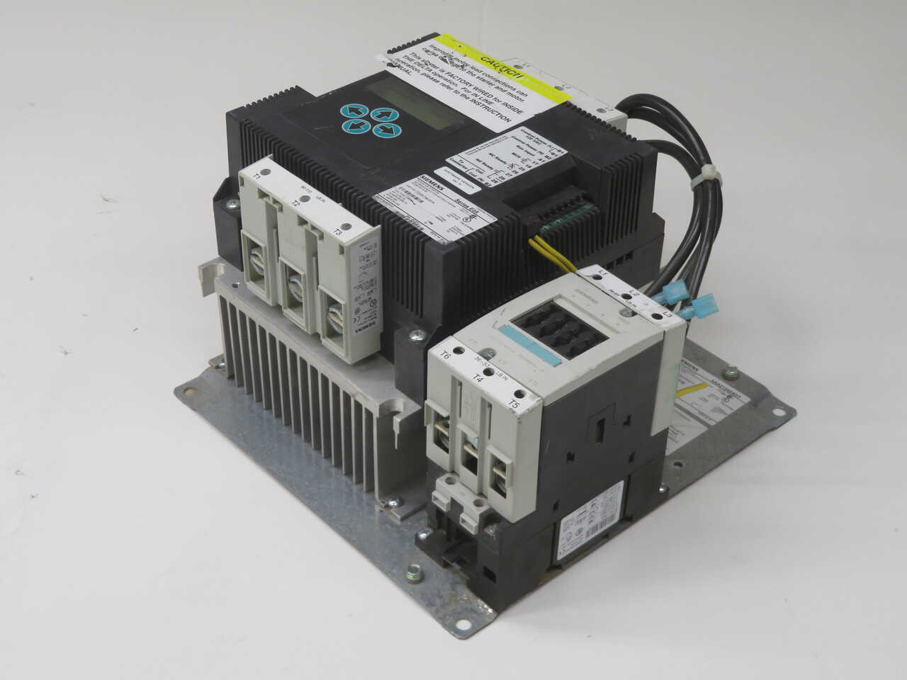 30-75 HP Siemens #AAA21240AD7, Solid State Elevator Starter, 72MV34AFP, 105 Amp, 200/230/460 Volts, 3 Phase