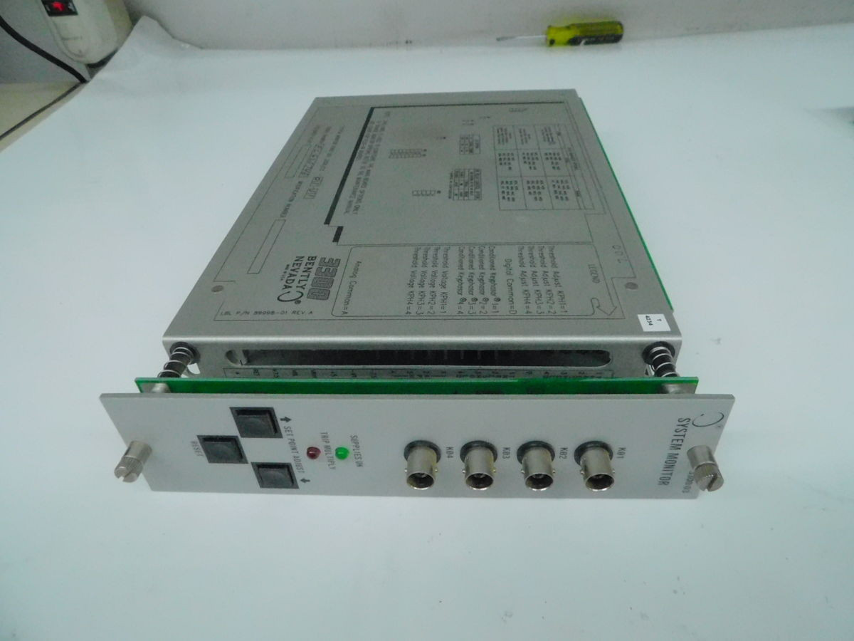 Bentley Nevada #3300/03-01-01, System Monitor