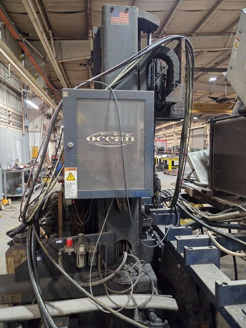 Peddinghaus #Ocean-Avenger-II-MDL-1000/1B, CNC Beam Drill Line, 60" x 40" max. profile, 60' max. beam, 13.5