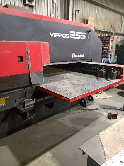 20 Ton, Amada #Vipros-255, CNC Turret Punch, 31 station, 22 KVA, 2000