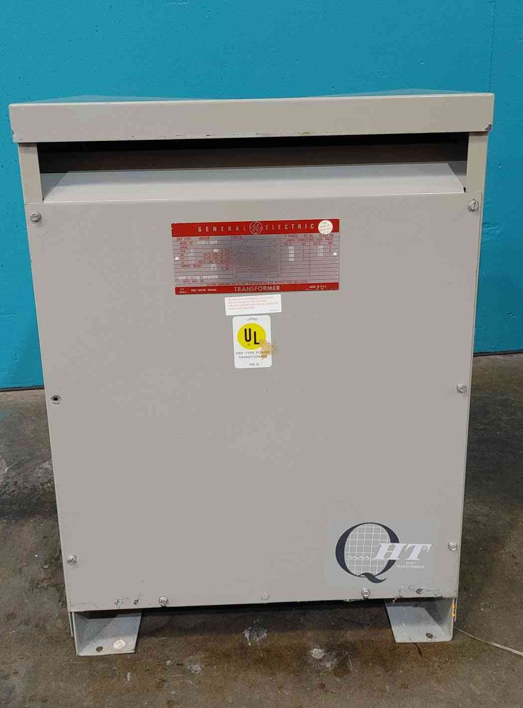 30 KVA 480 Primary, 208Y/120 Secondary, General Electric #9T23L8072, Dry Type Transformer, 3 Phase (2