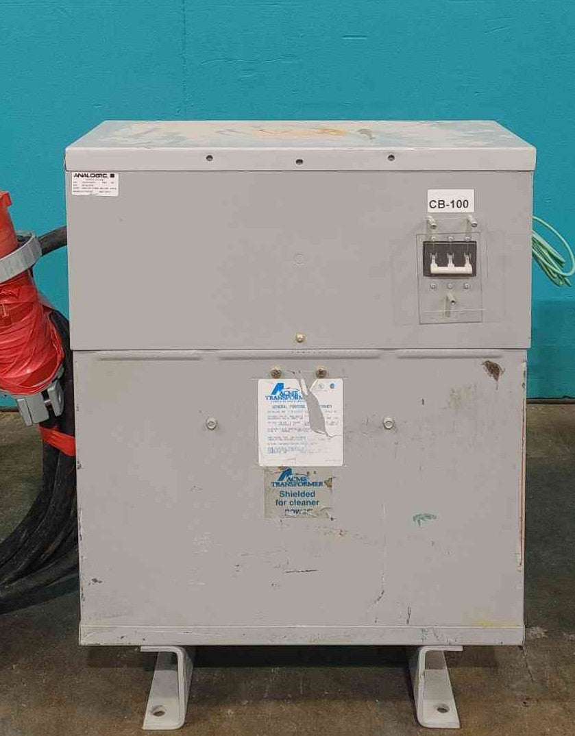 15 KVA 480 Primary, 208Y/120 Secondary, Acme #T-3-53311-1S, Shielded Transformer, 3 Phase, breaker, NEMA 3R