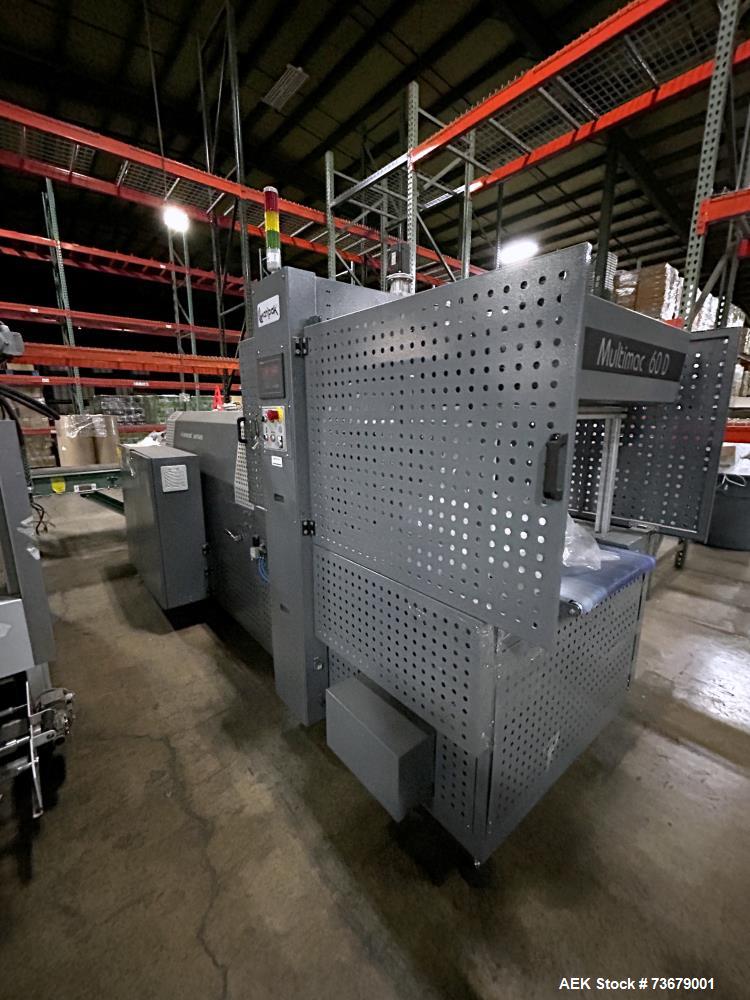 Maripak #Multimac-D-60, Servo Shrink Bundler, 35 cycles/min., 16" seal bar opening, 27" cross sealer, 24"