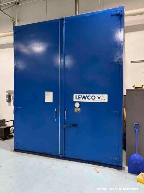 Lewco #NS-SC4TV, Drum and Tote Heater, (4) tote/IBC capacity, 4,000 lb. per tote, steam heated, 125-300°F