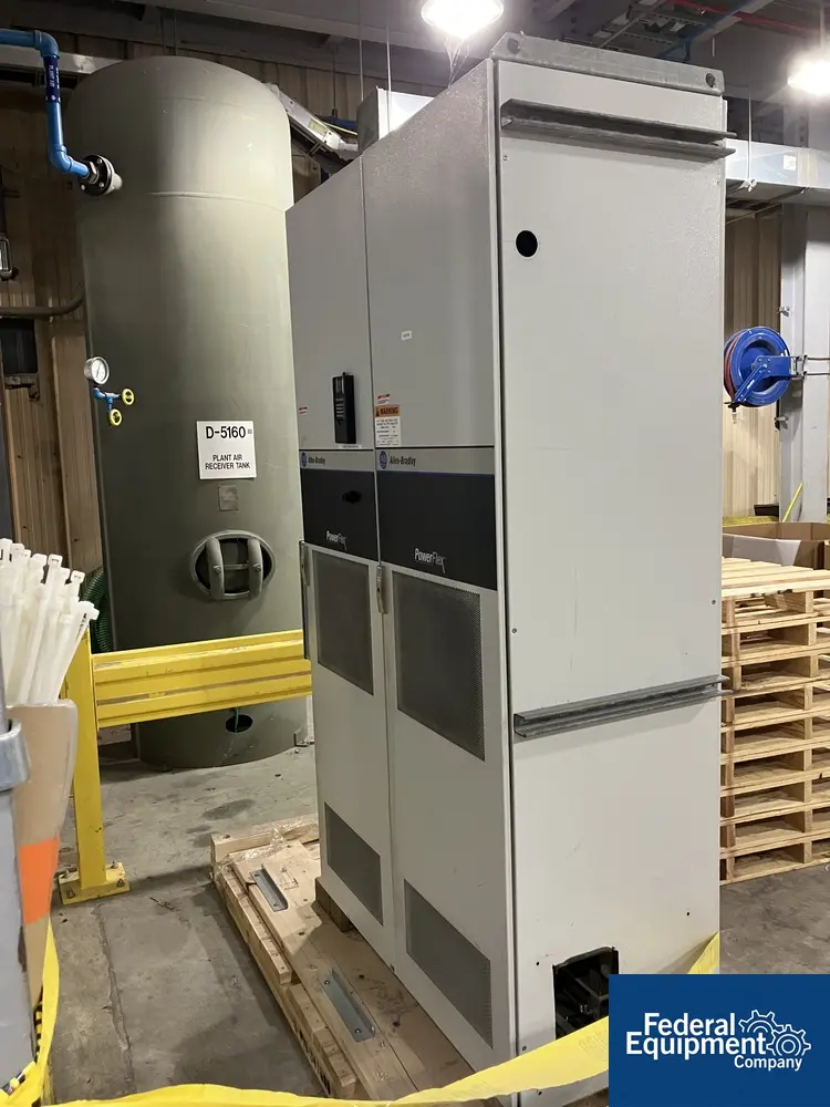 700 HP Allen-Bradley #P owerflex-700s-seri, AC Drive, 450 KW, frame 12, 400/480 Volts, 3 phase, 826 amps