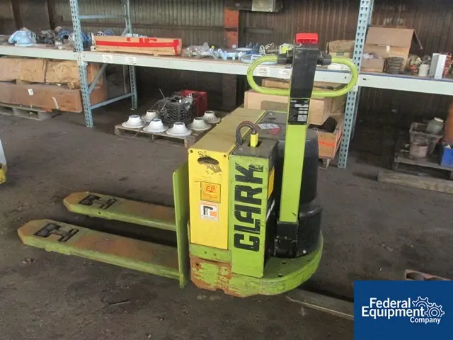 Clark #P40E, Electric Pallet Jack, 12 V. battery