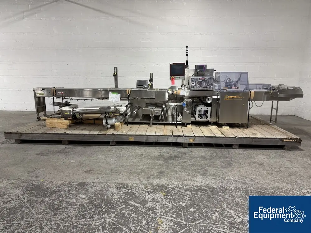 Formost Fuji #FW-3710BS/B-Alpha-7, Horizontal Wrapper, top center seal, box motion end seal, Cognex vision