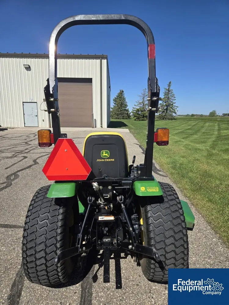 John Deere #2520, HST Compact Utility Tractor, 4WD, hydrostatic transmission, 72" mower deck, S/N