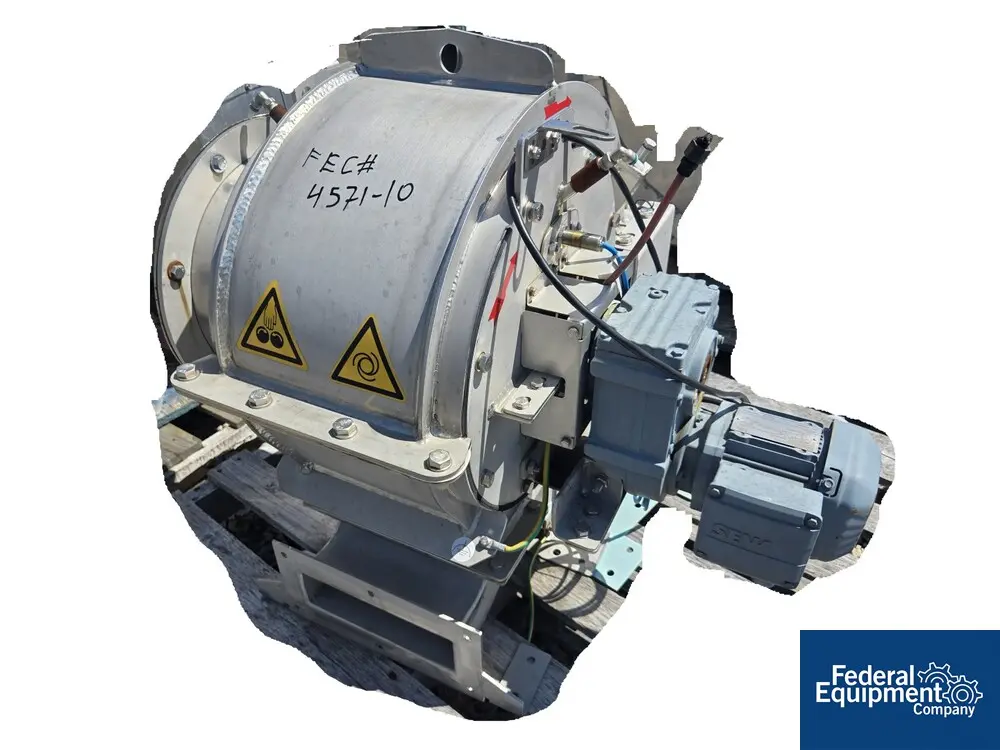 Venti Oelde #GGA-12.19, Separator, Stainless Steel, 800 CFM flow volume, 5 HP, 460 V., 2017