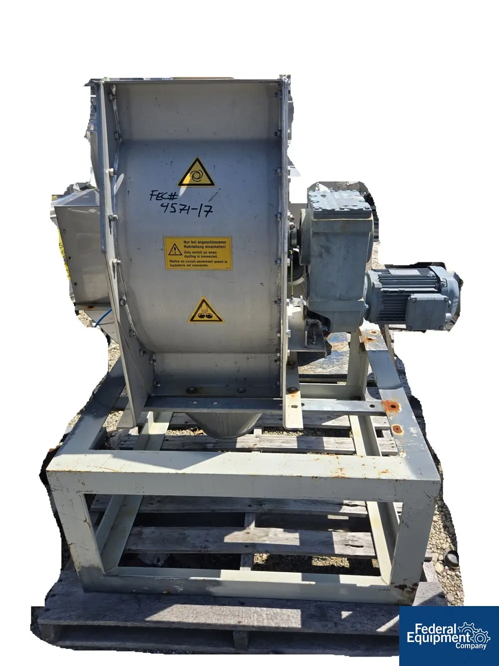 Venti Oelde, Separator, Stainless Steel, 2 HP, 460 V., 2017