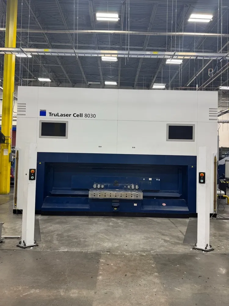 Trumpf #TruLaser-Cell-8030, CNC Laser Cutting Machine, 4000 watt, 118-1/8" X, 51-3/16" Y, 23-5/8" Z, Siemens